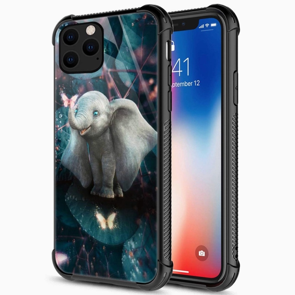 iPhone 12 Pro Max Heavy Duty Elephant Phone Case NWOT